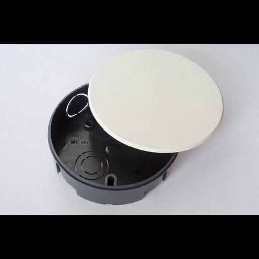 Коробка ответвительная СП 106х17мм (размер коробки без крышки d96х15мм) SE U191 фото 1