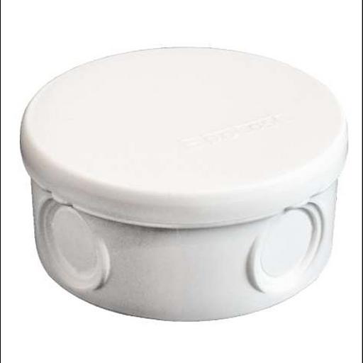 Коробка распределительная ОП d90х45мм IP54 4 выхода без гермовводов крышка защелкивающаяся бел. Eppl фото 1