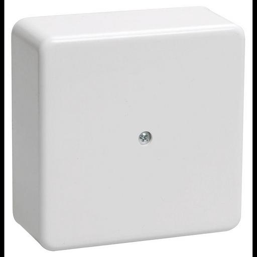 Коробка распаячная ОП КМ 75х75х28 бел. IEK UKO10-075-075-028-K01-E фото 1