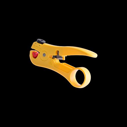 Инструмент NIKOMAX универсальный, для зачистки и обрезки круглых кабелей диаметром 3,5-9мм с жилами из мягких металлов (не для стали), с регулировкой фото 1