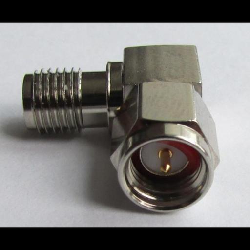 ВЧ переходник угловой S-412 (SMA-male -SMA-female) фото 1