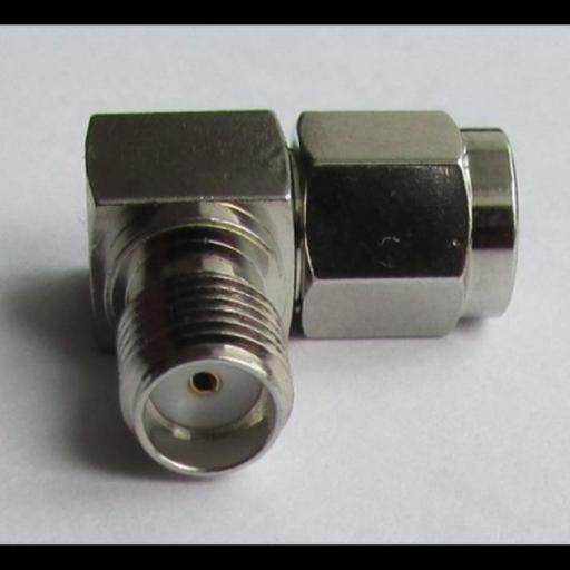 ВЧ переходник угловой S-412 (SMA-male -SMA-female) фото 2