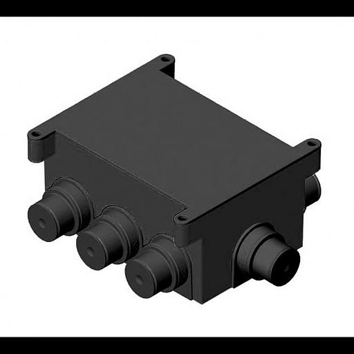 Коробка распределительная СП 118х76х58мм IP44 в бетон HEGEL КР1301 фото 1