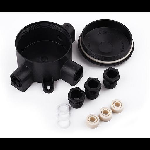 Коробка распределительная ОП 3-х рожк. У-409 ABS пластик ПЭМИ 43Б16У4093 фото 1