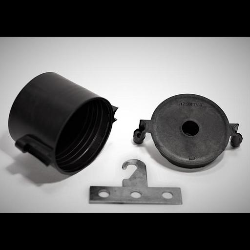 Коробка потол. Л253 75х62 с крюком(в бетон) ПЭМИ 43Б20Л253У фото 1