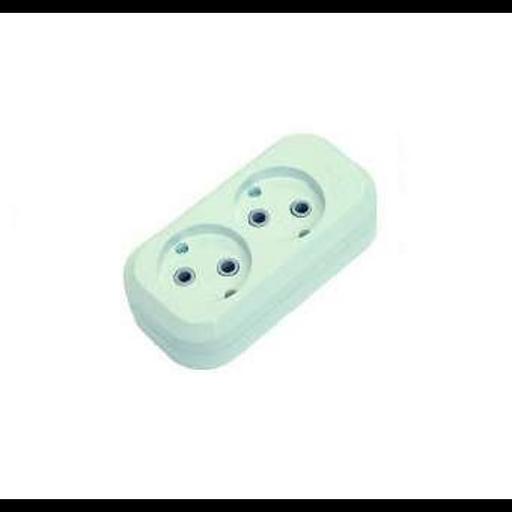 Колодка удлинителя 2-м без заземл. Makel MGP101 фото 1