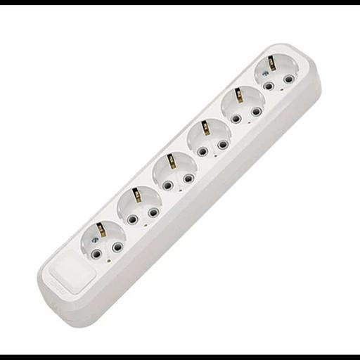 Колодка удлинителя 6-м с заземл. Makel MGP181 фото 1