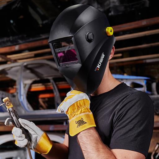 Маска сварщика с автоматическим светофильтром 'Хамелеон' АСФ 777 фото 2