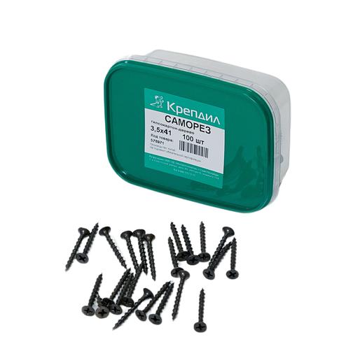 Саморез гипсокартон/дерево 3.5х41 100 шт фото 1