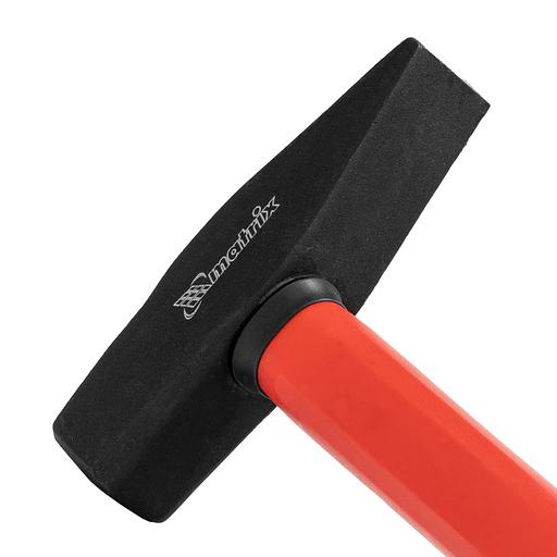 Молоток слесарный, 500 г, фибергласовая обрезиненная рукоятка фото 3