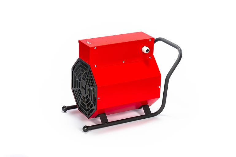 Пушка тепловая электрическая на 5 кВт, круглая фото 3