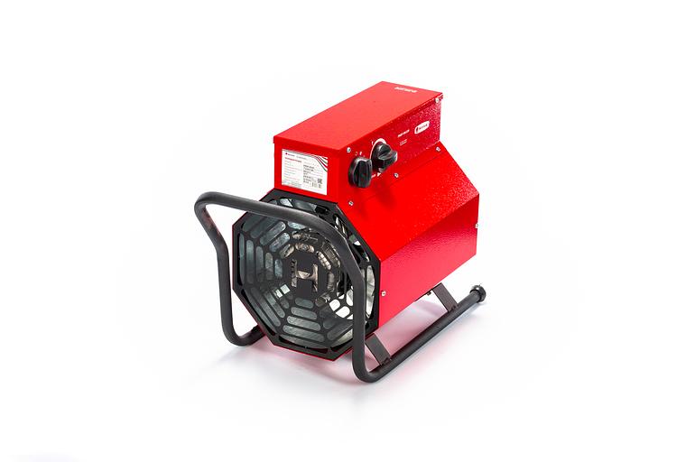 Пушка тепловая электрическая на 5 кВт, круглая фото 9