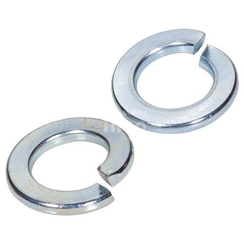 Шайба DIN127 М6 покрытие цинк 500 шт фото 1