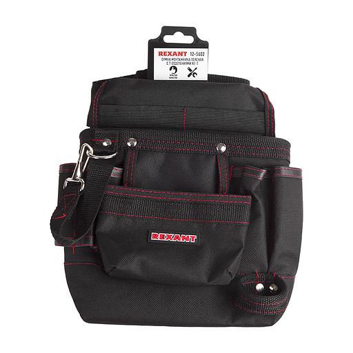 Сумка монтажника поясная с 7 отделениями RE-7 фото 1