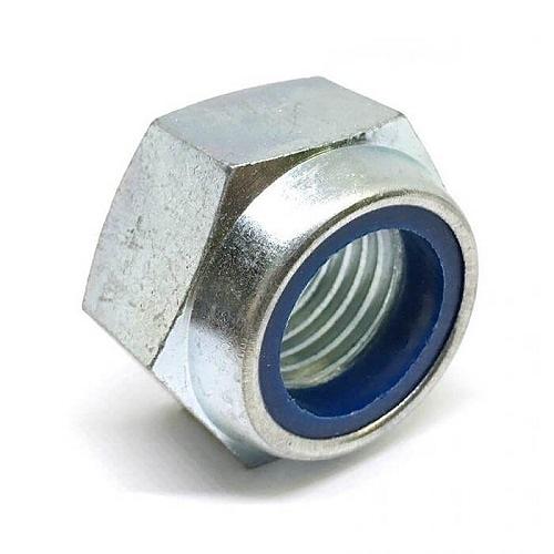 Гайка DIN985 М8 покрытие цинк 30 шт фото 1