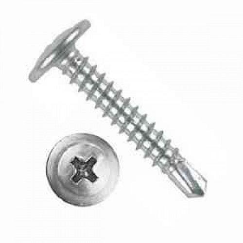 Саморез металл/металл 4.2х25 сверлоконечный цинк 100 шт фото 1