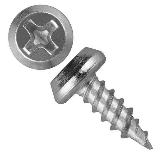 Саморез металл/металл 3.9х11 острый цинк 500 шт фото 1