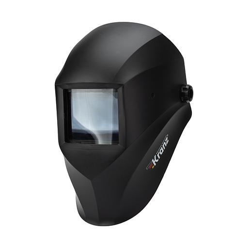 Маска сварщика с черным минеральным стеклом DIN 9 фото 1