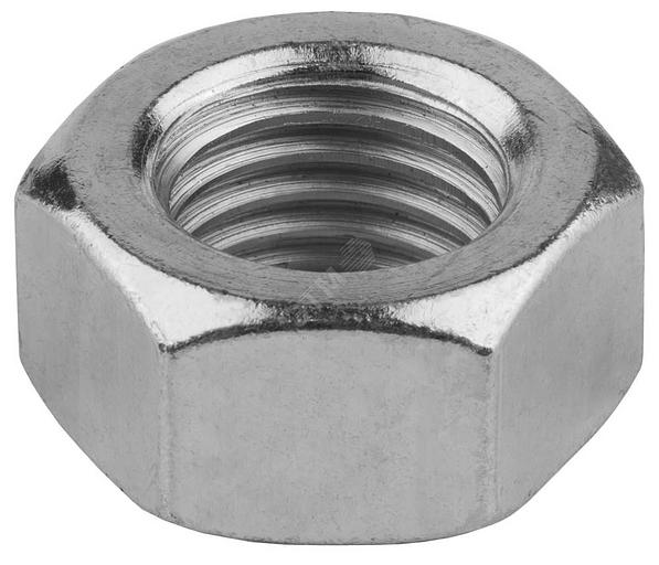 Гайка DIN 934 М14 шестигранная класс прочности 6 покрытие цинк фото 1