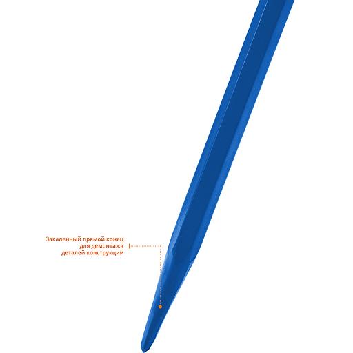 Монтировка-лом ''ТИТАН'', 600 мм, шестигранная фото 2