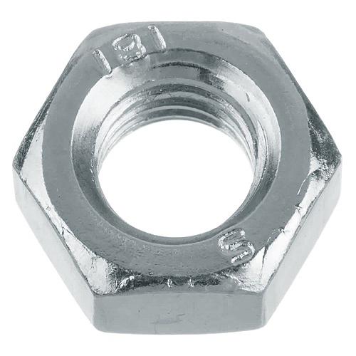 Гайка DIN934 М10 класс прочности 6.0 покрытие цинк 20 шт фото 1
