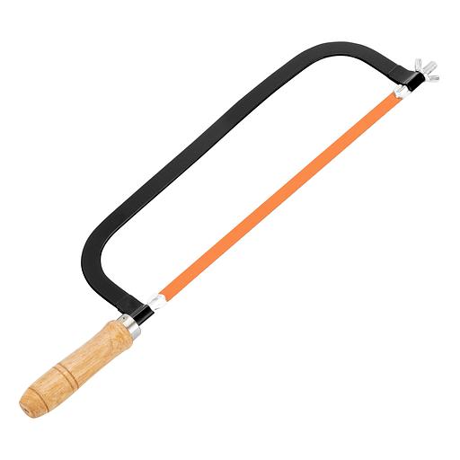 Ножовка по металлу, 300 мм, деревянная ручка фото 1