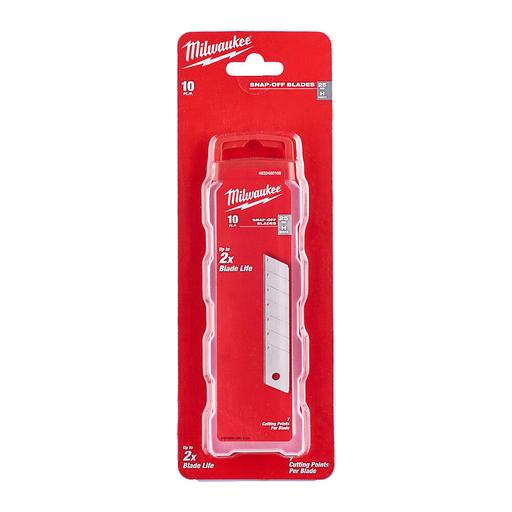 Лезвия сменные сегментированные 25 мм (упаковка - 10 шт.) фото 1