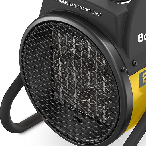 Пушка тепловая электрическая на 2 кВт, круглая фото 3