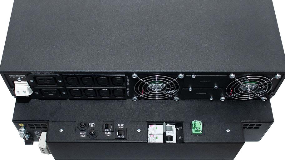 Источник бесперебойного питания Штиль STR1106SL 5400Вт 6000ВА черный фото 10