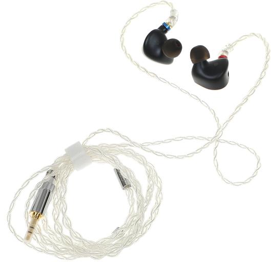 Наушники вкладыши Fiio FH5S 1.2м черный/медный проводные в ушной раковине (80001473) фото 3