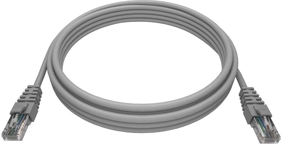 Патч-корд NTSS NTSS-PC-UTP-RJ45-5e-1.5-LSZH-GY NTSS-PC-UTP-RJ45-5E-1.5-LSZH UTP RJ-45 вил.-вилка RJ-45 кат.5E 1.5м серый LSZH (уп.:1шт) 26AWG фото 1