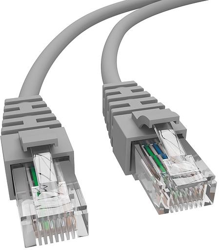 Патч-корд NTSS NTSS-PC-UTP-RJ45-5e-1.5-LSZH-GY NTSS-PC-UTP-RJ45-5E-1.5-LSZH UTP RJ-45 вил.-вилка RJ-45 кат.5E 1.5м серый LSZH (уп.:1шт) 26AWG фото 3