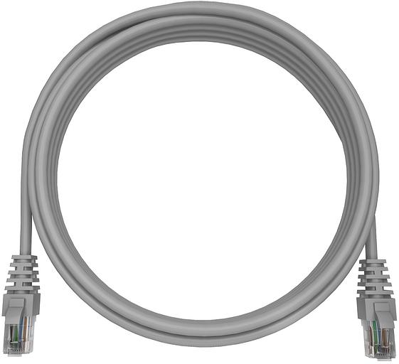 Патч-корд NTSS NTSS-PC-UTP-RJ45-5e-1.5-LSZH-GY NTSS-PC-UTP-RJ45-5E-1.5-LSZH UTP RJ-45 вил.-вилка RJ-45 кат.5E 1.5м серый LSZH (уп.:1шт) 26AWG фото 4