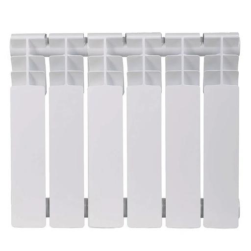 Радиатор биметаллический секционный 350/80/6 боковое подключение фото 3