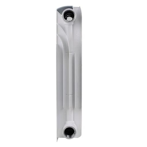 Радиатор биметаллический секционный 350/80/6 боковое подключение фото 4