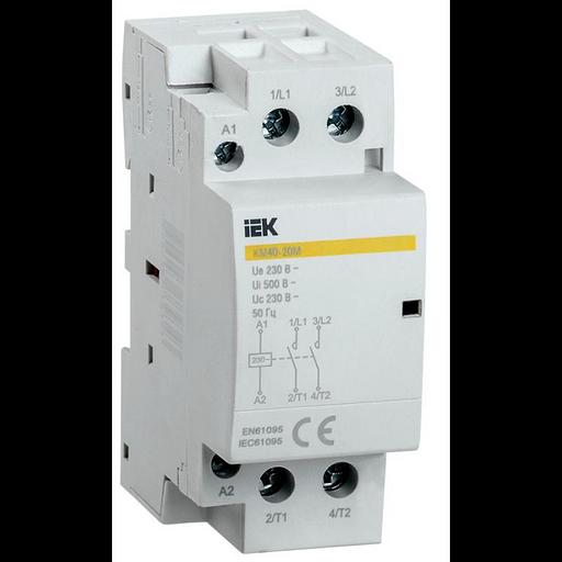 Контактор модульный КМ40-20М AC IEK MKK11-40-20 фото 1