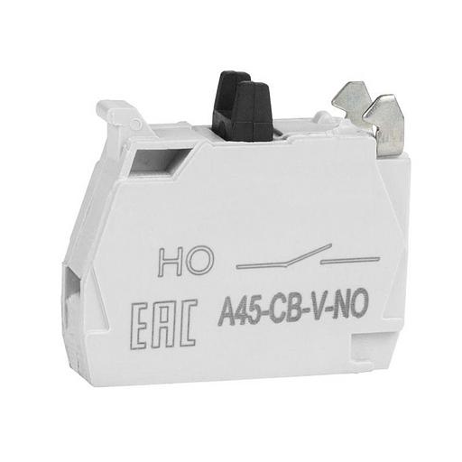 Блок контактный OptiSignal D22 A45-CB-V-NO 1НО винтовой зажим ZBE101 КЭАЗ 332200 фото 1