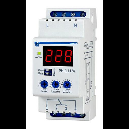 Реле напряжения РН-111М 1ф НовАтек-Электро 3425601111 фото 1