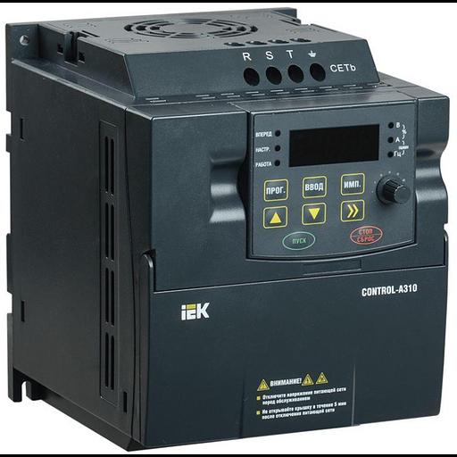 Преобразователь частоты CONTROL-A310 380В 3ф 2.2кВт 5.1А IEK CNT-A310D33V022TEZ фото 1
