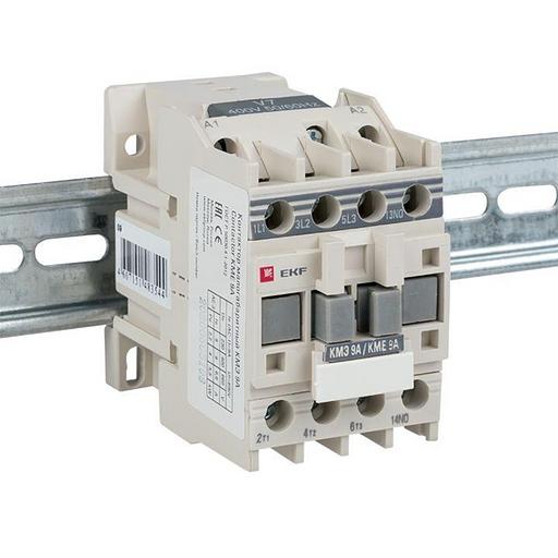 Контактор КМЭ 9А кат. 220В AC 1НО EKF ctr-s-9-220 фото 6