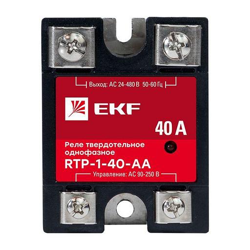 Реле твердотельное однофазное RTP-40-AA PROxima EKF rtp-1-40-aa фото 3