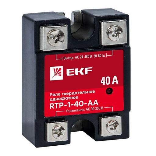 Реле твердотельное однофазное RTP-40-AA PROxima EKF rtp-1-40-aa фото 4