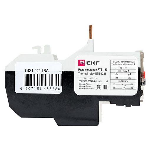 Реле тепл. РТЭ 1321 12-18А EKF rel-1321-12-18 фото 6