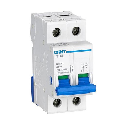 Выключатель нагрузки 2п 63А NH4 (R) CHINT 398041 фото 1