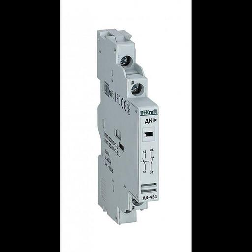 Контакт дополнительный боковой 1НО+1НЗ для ВА-431 DEKraft 21271DEK фото 1