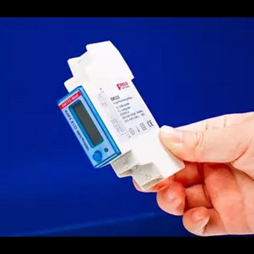 Счётчик электрической энергии EM115-MOD-PO DC, интерфейс RS485 MODBUS. крепление DIN фото 4