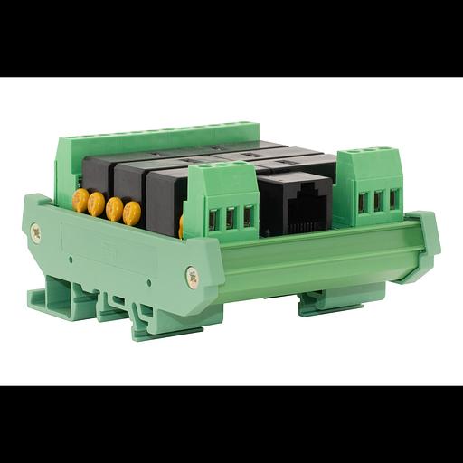 Блок реле управляемый SNR-SMART-RELAY-6x16-DIN фото 1