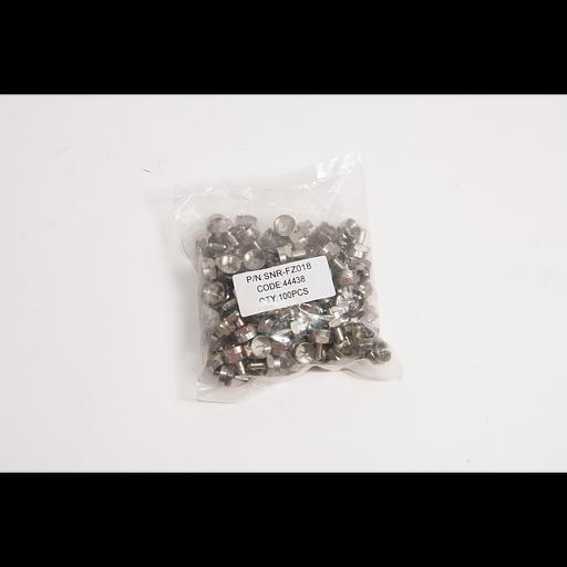 Нагрузка F, 75 Ом, SNR, 100шт фото 2