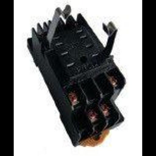 Разъем РР-102 для крепления на DIN-рейку пром. реле для ПР-102 4 конт. (3-5)А IP20 DEKraft 23955DEK фото 1