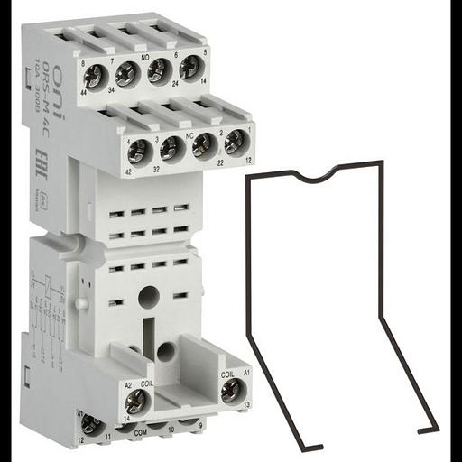 Розетка ORS-M для реле ORM 4C ONI ORS-M-1-4-G фото 1